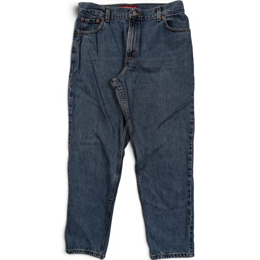 Levis 550 Women Jeans 16 M Classic Relaxed Tapered Blue Denim